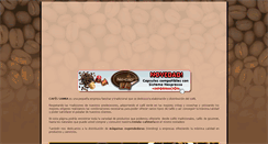 Desktop Screenshot of cafessamba.com